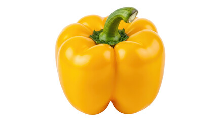 Isolated Yellow Bell Pepper
