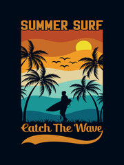 Summer t-shirt design