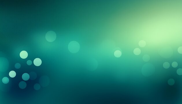 abstract teal green gradient bokeh background website design