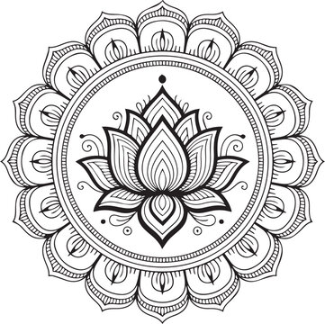 Print mandala