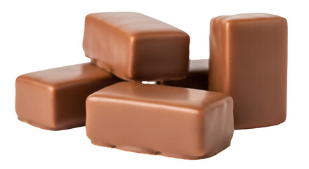 Isolated Chocolate Candies