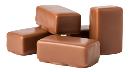 Isolated Chocolate Candies