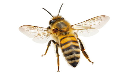 Isolated Bee