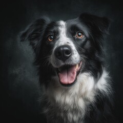 collie, boarder, collie, hund, border, tier, haustier, collie, canino, weiß, welpe, black, hübsch, isoliert, breed, säugetier, bordüre, einheimisch, atelier, schäferhund, jung, portrait, reinrassig, a
