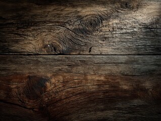 Obraz premium Dark Wood Grain Texture