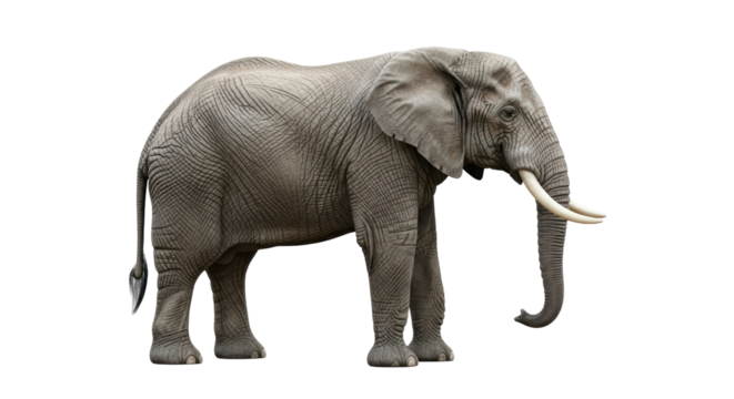 Isolated Elephant