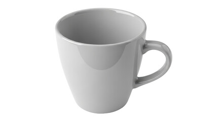 Isolated Grey Mug