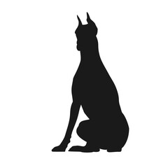 black cat silhouette