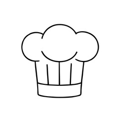 chef hat with blank sign