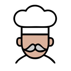 funny cartoon chef