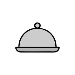 restaurant cloche icon