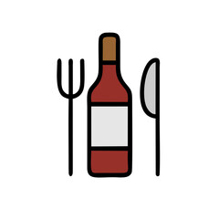 wine bottle icon