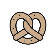 bagels isolated on white background