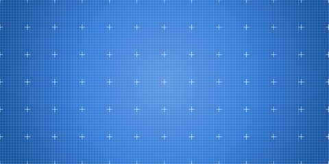 Blueprint background with soft blue gradient and white grid