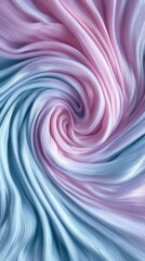 Fototapeta premium Abstract Swirling Fabric Textures in Pastel Colors