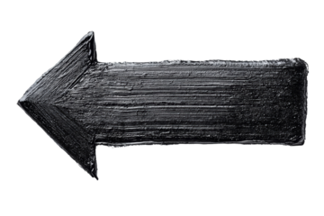 A black arrow pointing to the left