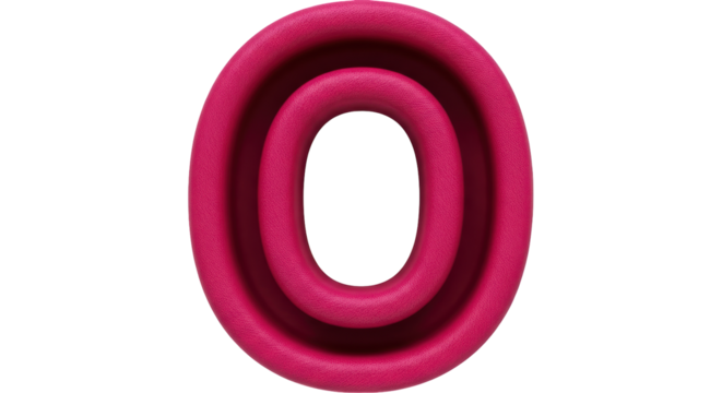 Isolated Letter O
