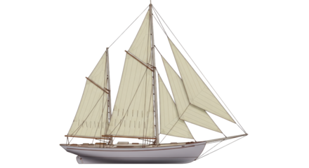 Isolated Cartoon Boat