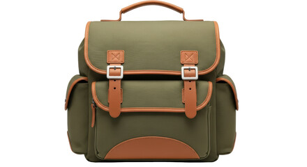 Isolated Vintage Backpack
