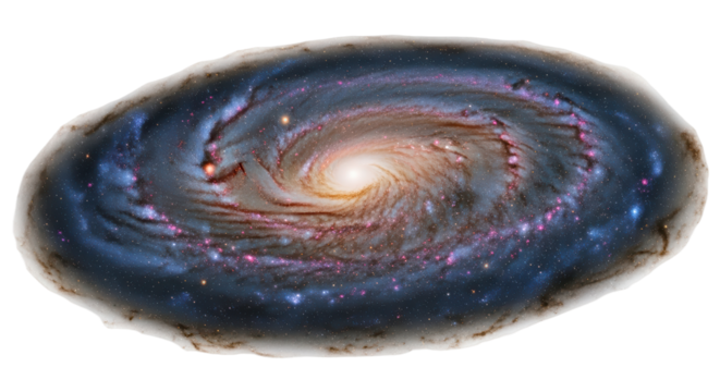 Isolated Spiral Galaxy