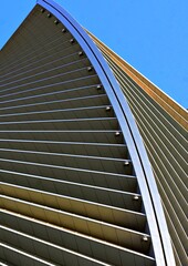 Twisted Tower from Below - Riyadh, Saudi Arabia