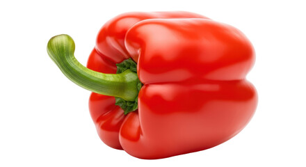 Isolated Red Bell Pepper