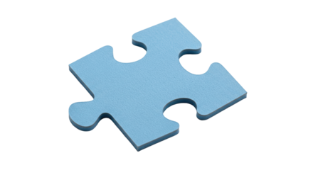 Isolated Puzzle Piece