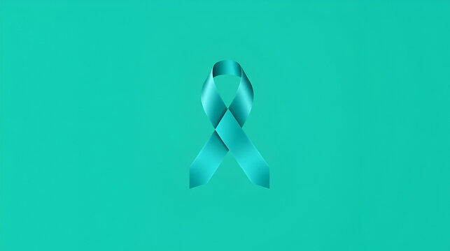 teal awareness ribbon is symbol of scleroderma ovarian cancer food allergy kidney disease sexual assault tsunami victims vector - Powered by Adobe