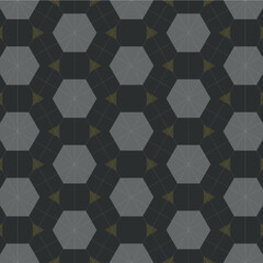 Abstract Pattern – Seamless Vector Texture with Bold Edges