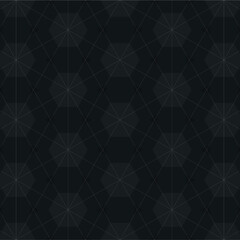 Abstract Pattern – Seamless Vector Texture with Bold Edges