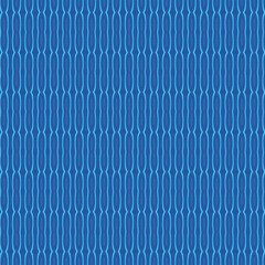 Repeating neon blue oval chain pattern on a dark background. Bold geometric abstract background for tech, fashion, or digital art. Geometric, Neon, Chain, Abstract, Tech.
