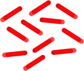 Illustration of Red Sprinkles