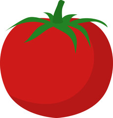 Illustration of a Red Tomato Graphic
