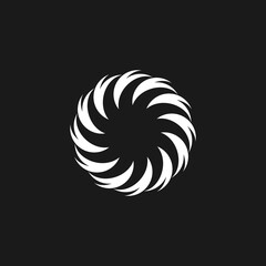 generic circle logo design , business logo , vector , symbol , company logo,background, emblem, swirl, infinity, circular	