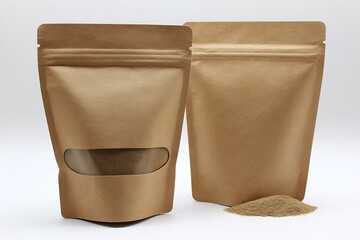 Obraz premium Sustainable Packaging with Rounded Corners and Clear View 