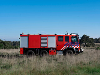 Red Dutch Fire Engine With