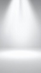 Empty White Studio Background