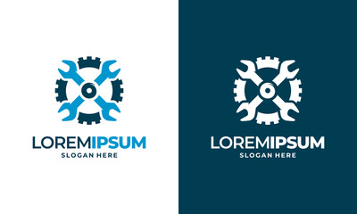 Gear Logo designs Template Vector, Mechanic logo symbol, Logo symbol icon template