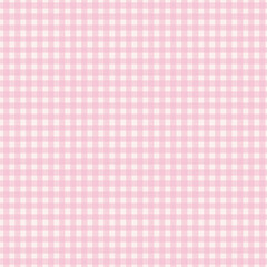 Baby Pink plain checked wallpaper in a vintage English country style