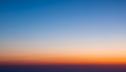 Obraz premium Soft Gradient Sunset