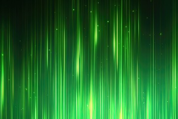 Professional abstract green glowing vertical lines background vector illustration for business cards, brochures, posters, ultra-high-definition design