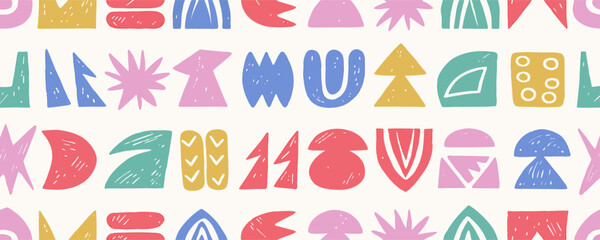 Abstract Geometric Pattern Seamless Repeat Texture