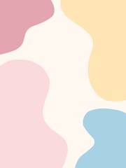 vector illustration of a pastel background