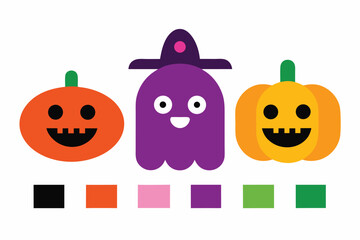 Obraz premium happy halloween pumpkin