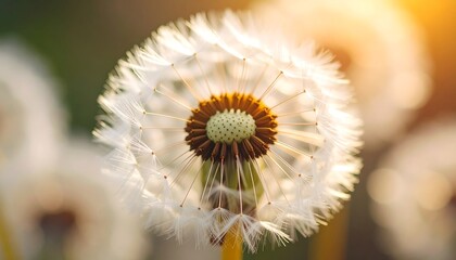 Close-up of dandelion seed head (1)