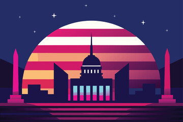 london skyline at night