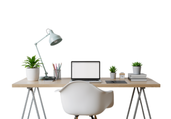 Minimalist Home Office Setup – Clean and Functional Workspace