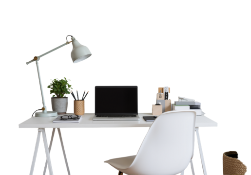 Minimalist Home Office Setup – Clean and Functional Workspace
