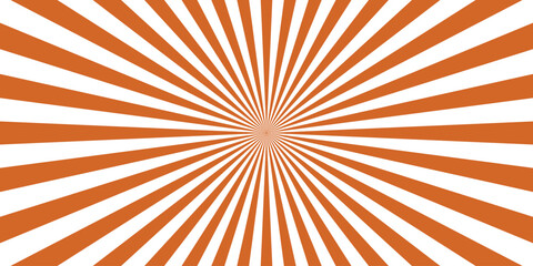 Orange and white radial burst background design abstract illustration for various creative projects and graphic design needs