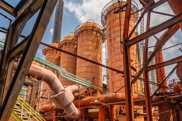 old industrial factory